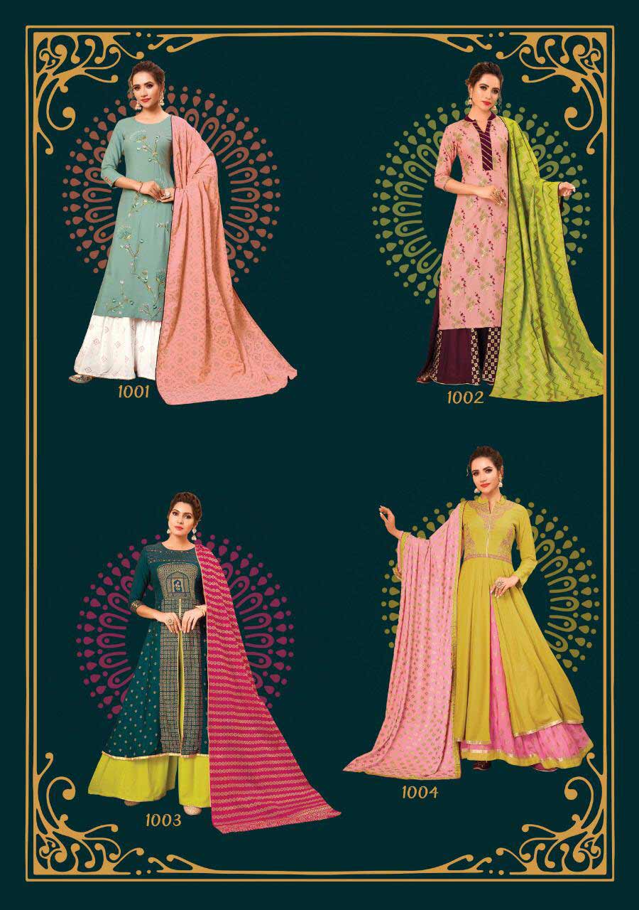 Gulzar Vol-1 Kajal Style Rayon Wholesale Kurti Gulzar Vol-1 Kajal Style Rayon Wholesale Kurti